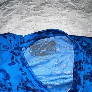 Costa Blue Hexo Technical Long Sleeve Shirt